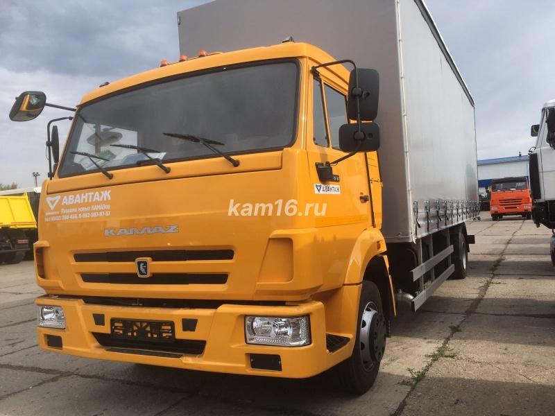 КАМАЗ 4308 шторный 8.3 м